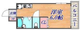 クレール中山手の物件間取画像